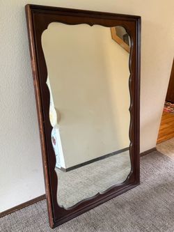 Large Antique Mirror