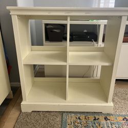 Pottery Barn Storage Cubby Shelf
