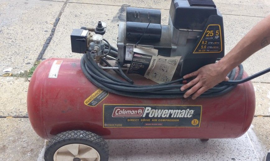 COLEMAN POWERMATE DRIVE AIR COMPRESSOR