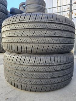 (2) 285 45 20 Bridgestone Run Flat Tires 