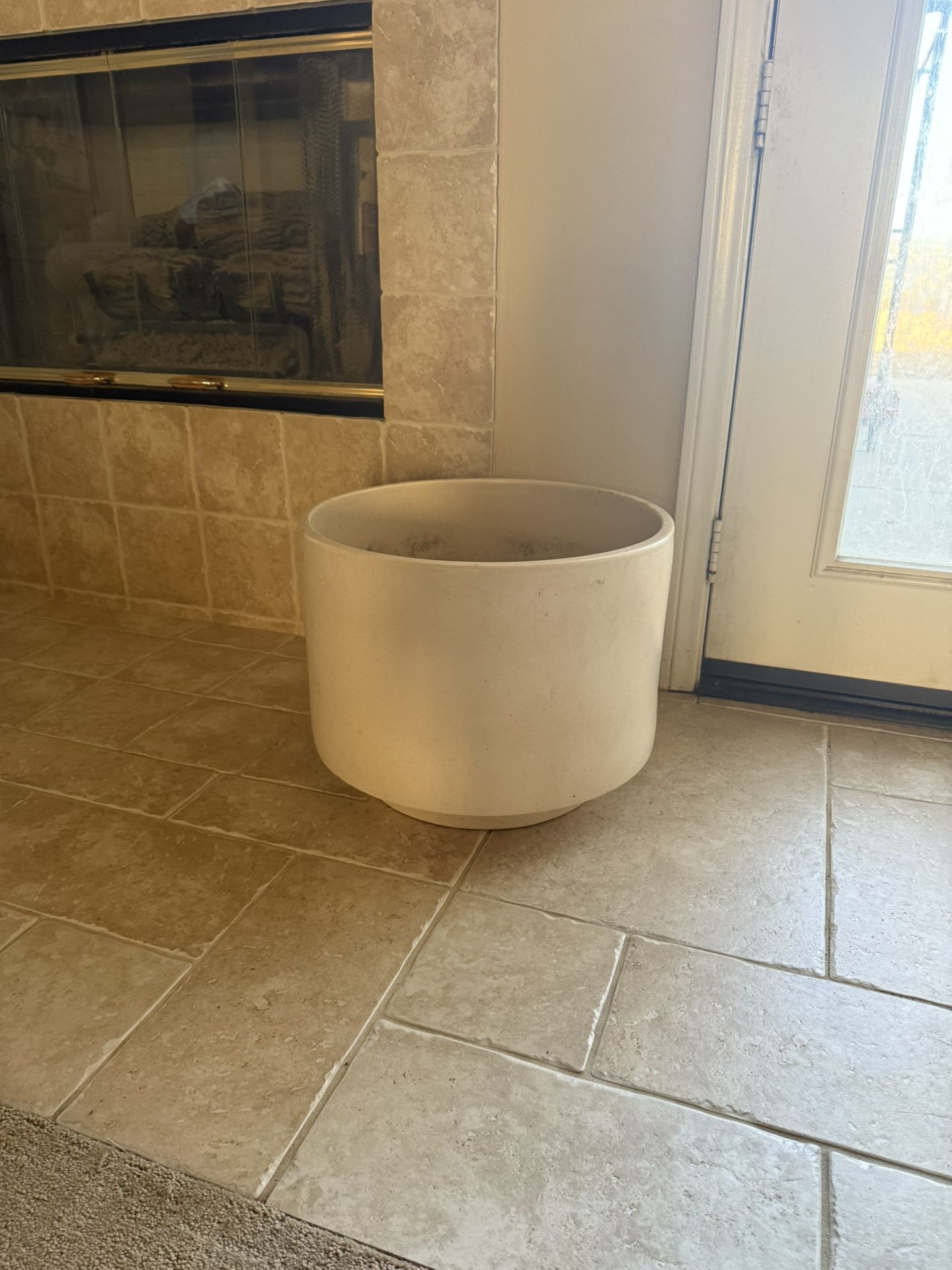 Ceramic Plant Pots ( 2 matching )