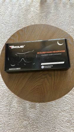 3D Sleep Mask Headphones