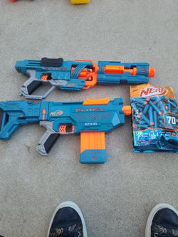 Nerf elite 2.0 guns and darts