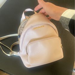 Michael Kors Mini backpack/purse, Light Pink
