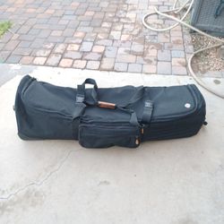 GB Wheeled Padded Black  Golf Club Travel Bag Soft Case Pockets Heavy Duty’s