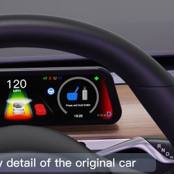 Tesla Secondary Screen, Carplay, Android Auto