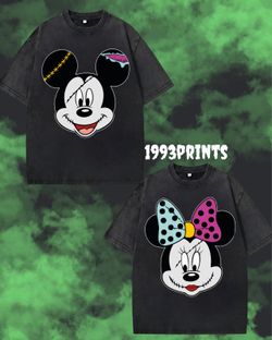 Spooky  Sally Inspired Minnie & Mickey