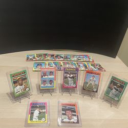 1975 Topps Mini Baseball Card Collection