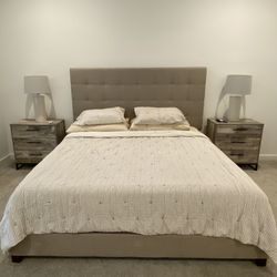 Ashley Furniture King Size Bedroom Set (mattress not included)