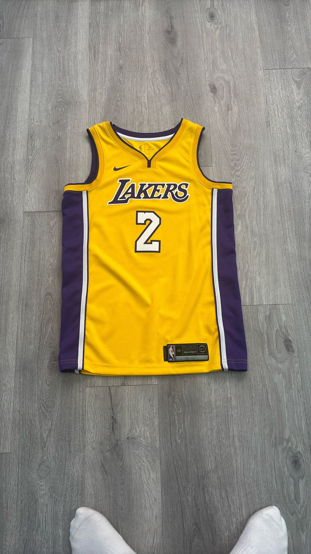 Nike Lakers Lonzo Ball Swingman Jersey (Men’s Medium) – Brand New