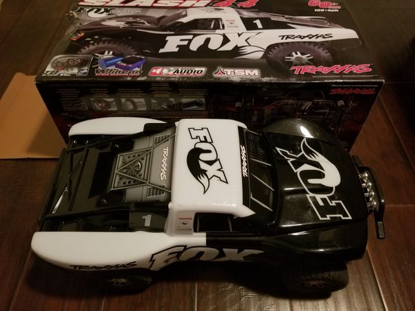 Traxxas Slash 4x4 brushless Fox Edition for Sale in Roseville, CA - OfferUp