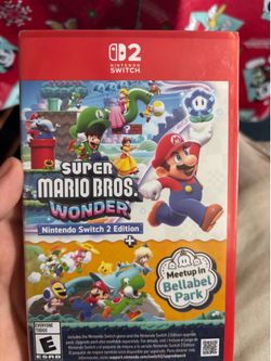Super Mario Bros. Wonder Nintendo Switch 2 Edition Brand New Sealed