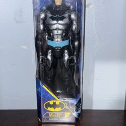 DC Spin Master Bat-Tech Batman 12" Inch Figure New Wear On Box