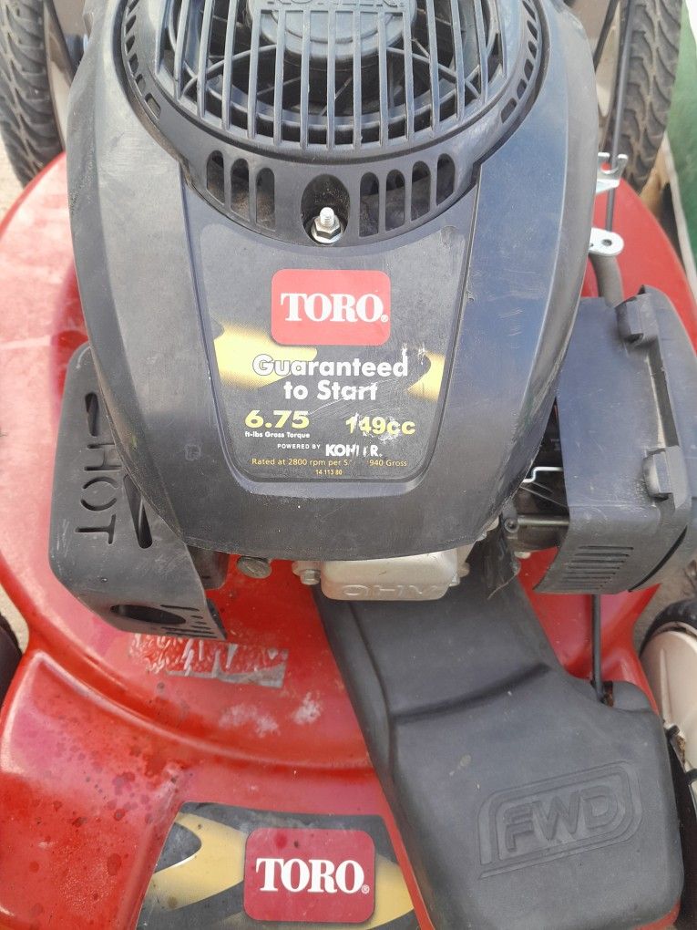 Toro 6.75 Hp Self-propelled Mower