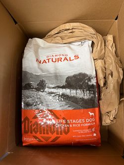 DIAMOND NATURALS Puppy, Adult & Senior Dry Dog Food, Chicken & Rice, 40lb