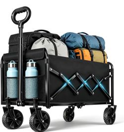 Folding Wagon Cart, Lightweight Utility