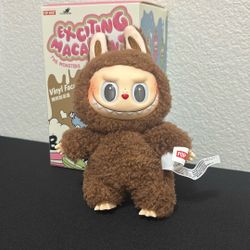 Labubu Exciting Macaron Secret Chestnut Cocoa Plush Toy Charm （Lafufu)