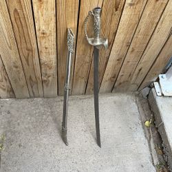 Real Sword And Scabbard