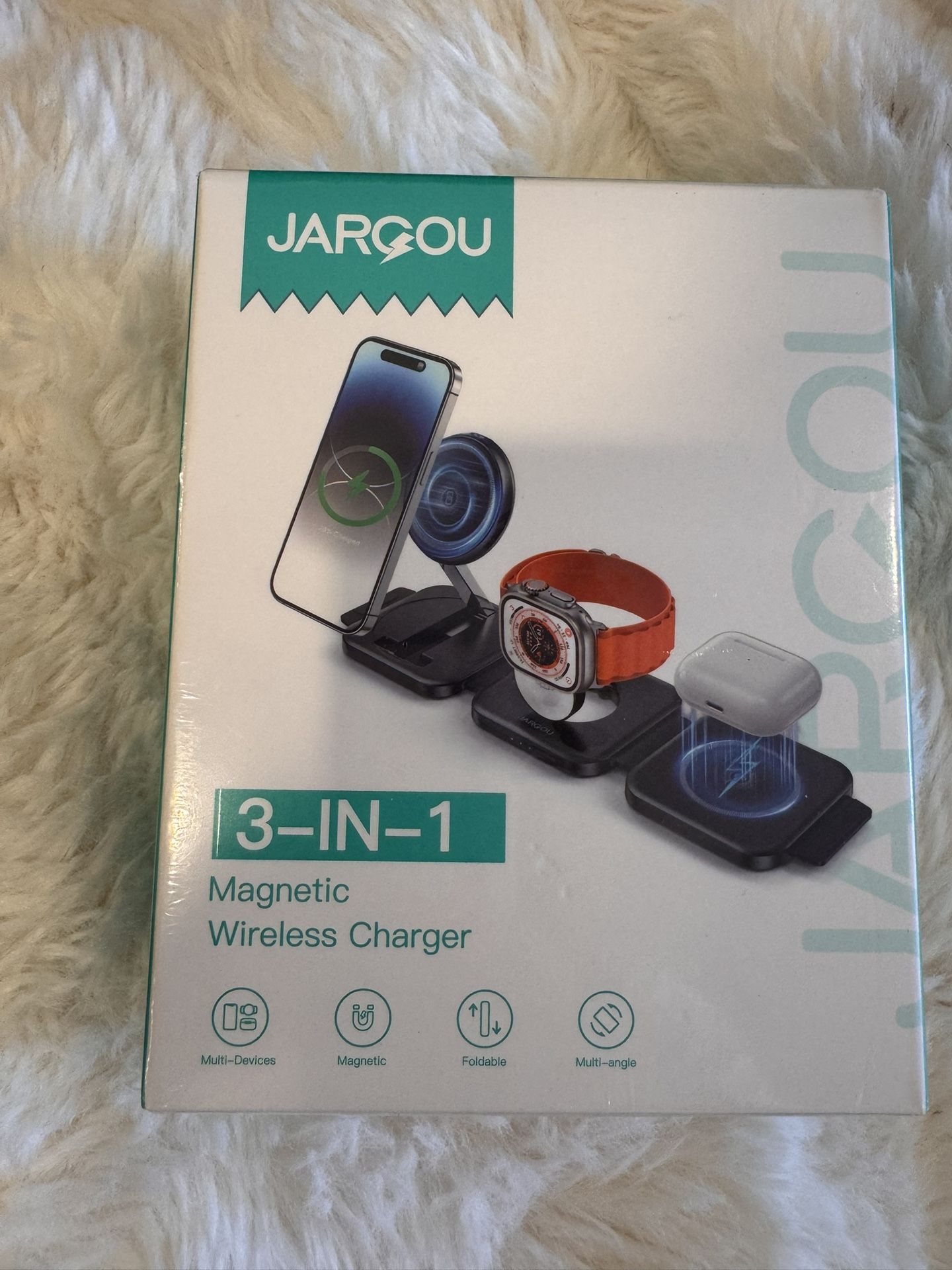3-in-1 Magnetic Wireless Charger