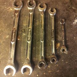 Snap On Line Wrench Set .Like New Condition 