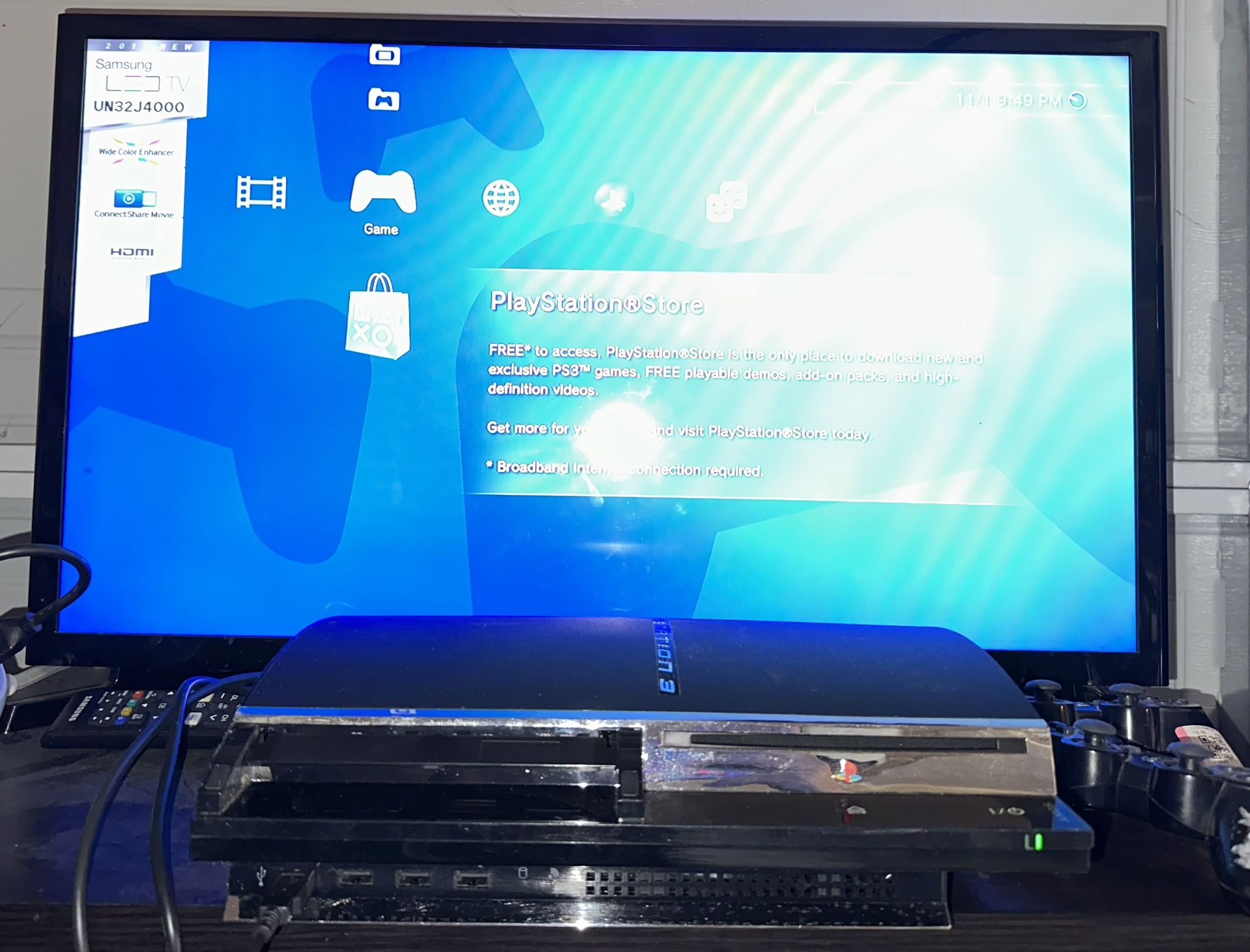 PS3 80GB backwards compatible Bundle 