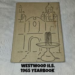 WESTWOOD H.S.  YEARBOOK, 1965