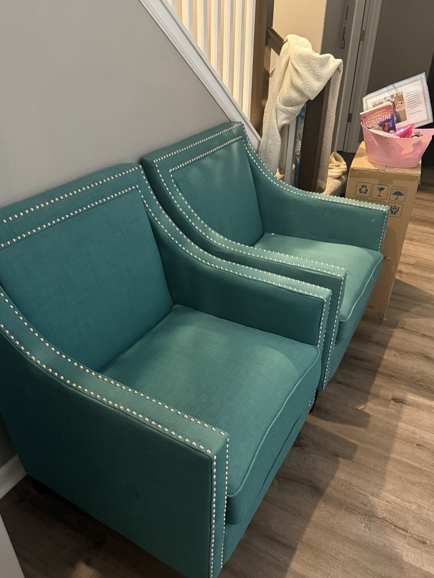 Teal Accent Chairs