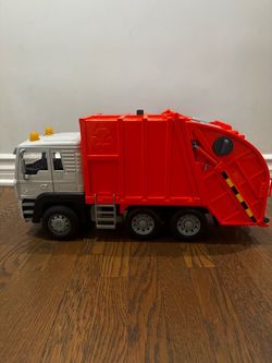 Driven by Battat Orange Recycling/ Trash Truck/ Garbage Truck