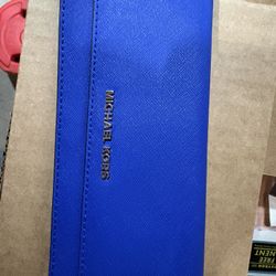 Royal Blue Michael, Kors Wallet
