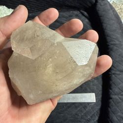 Rutile Citrine /Smoky Quartz Point