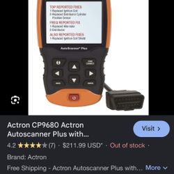 Actron CP9680 Actron Autoscanner Plus