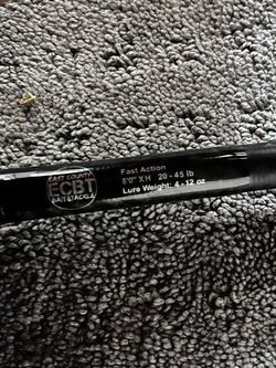 Custom ECBT swimbait rod