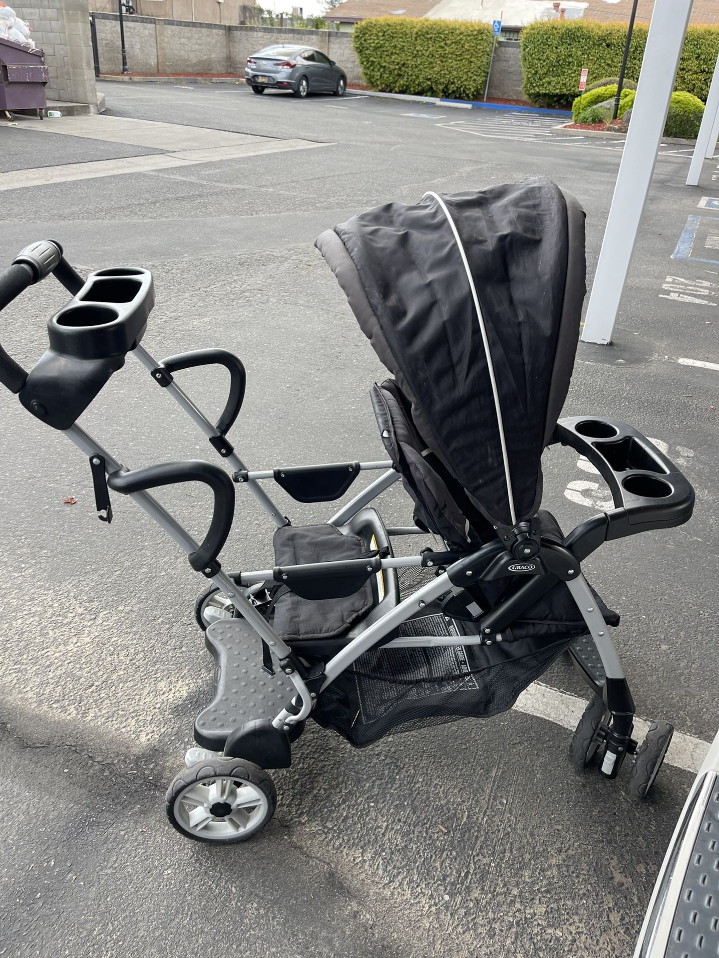 Baby And Toddler Double Stroller 