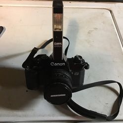 Vintage canon camera
