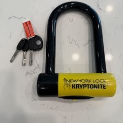Kryptonite New York Fahgettaboudit U-Lock – 3 Keys