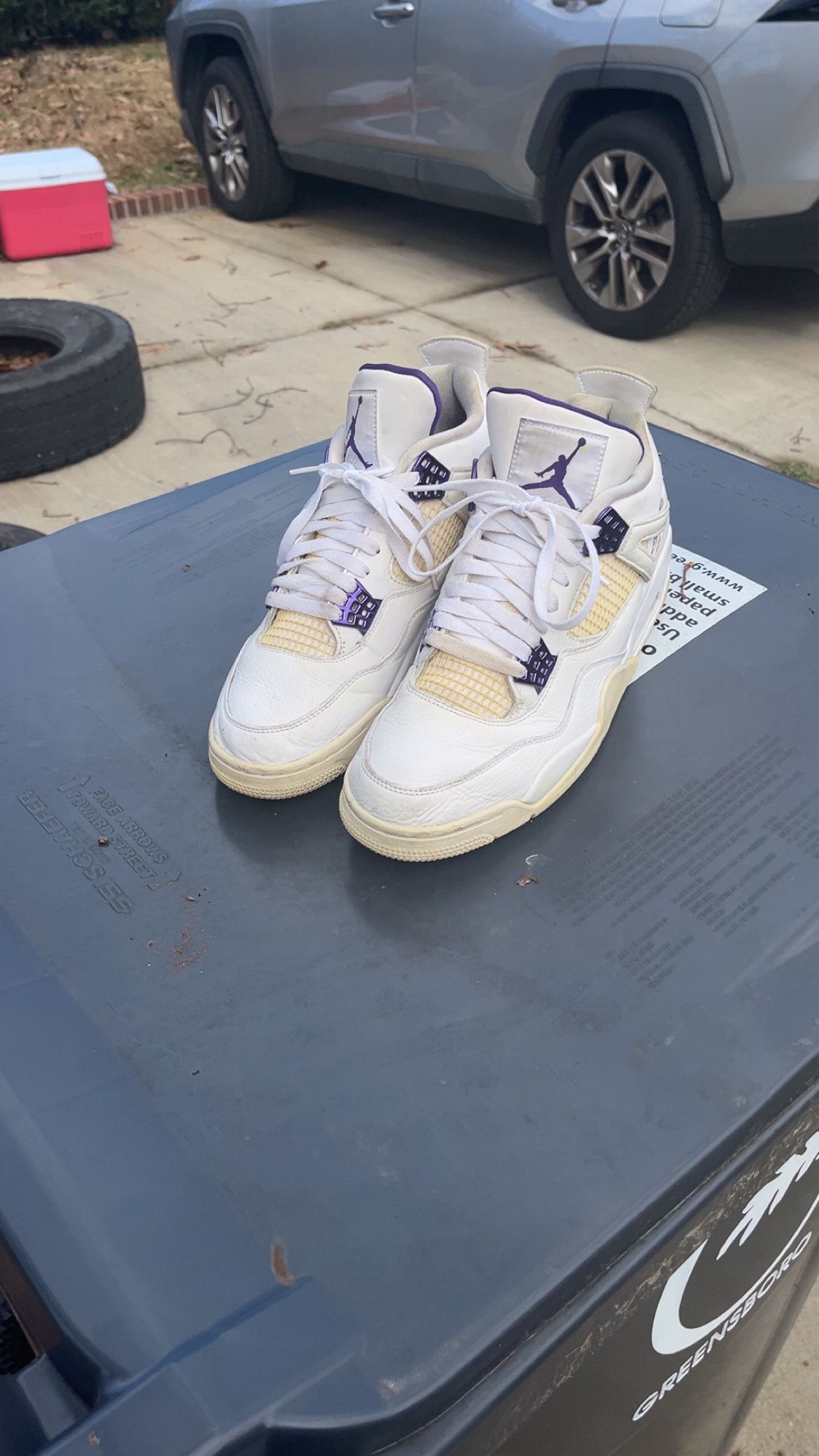 Air Jordan 4 “Purple Metallic” Size 11 Men