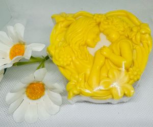 Hermoso regalo , Jabon de glicerina con aceite de rosas