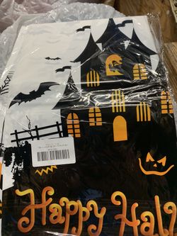 Table Clothe Plastic , Halloween 4 / 4 Manteles  De Halloween 