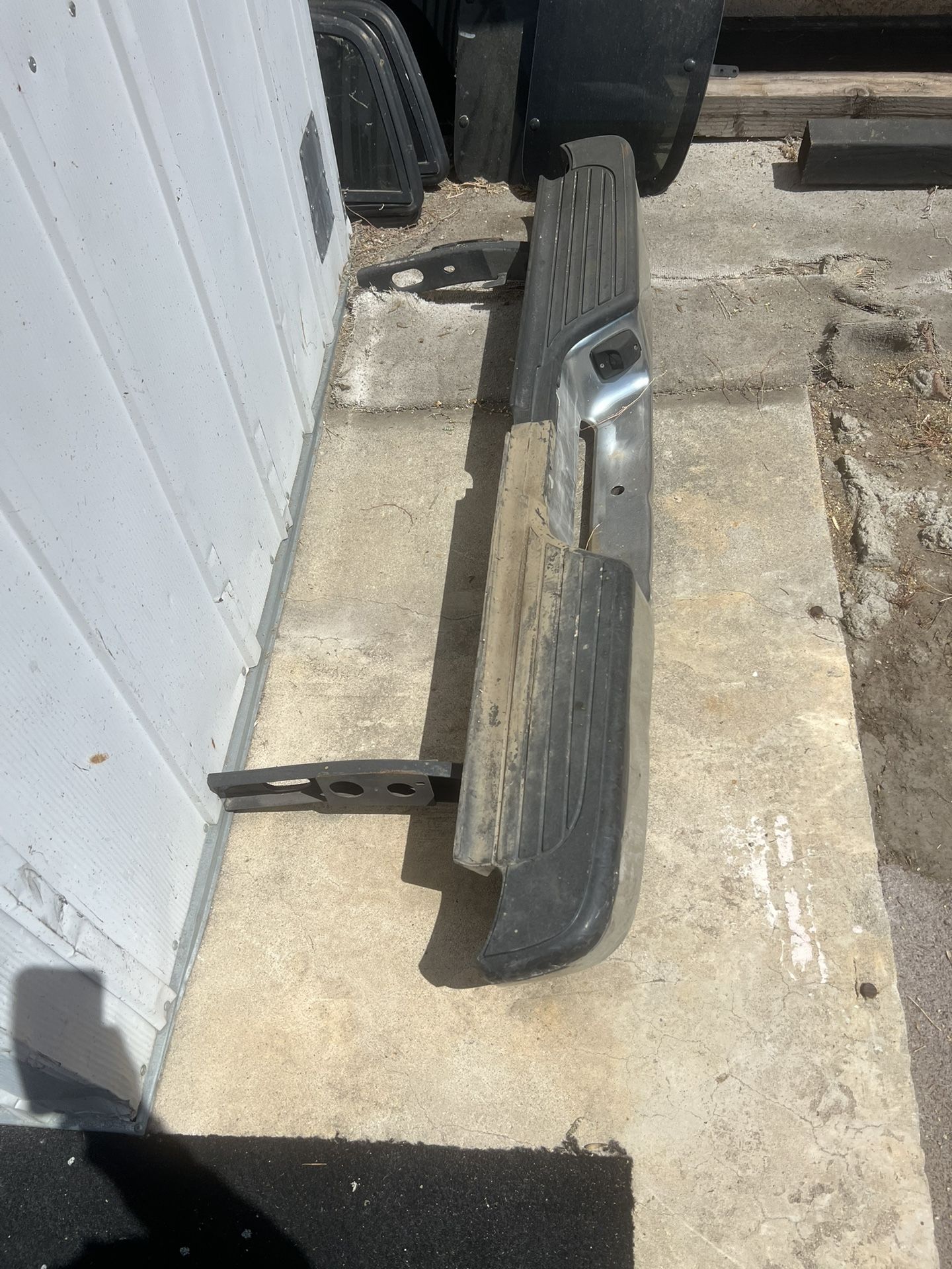 Toyota Tacoma. Rear. Bumper.