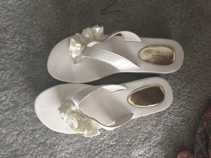 Wedding flip flops