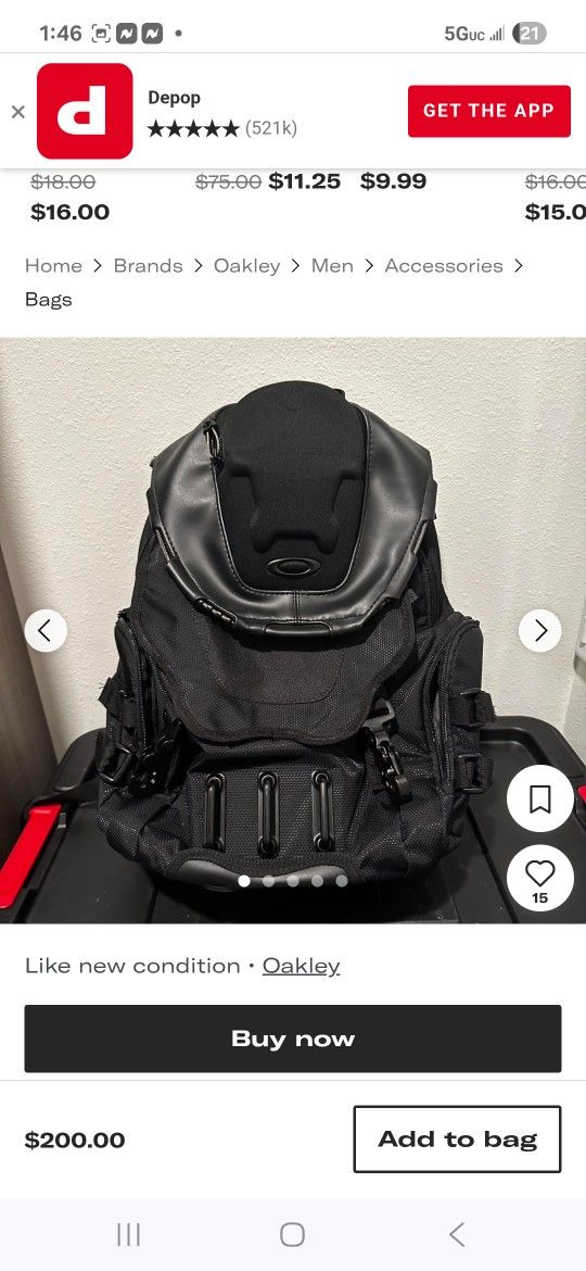 Oakley Kitchen sink backpack