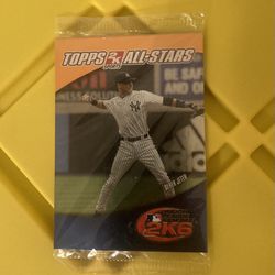 Derek Jeter & Derrek Lee 2006 Topps 2K All-Stars Baseball Card (Sealed) 