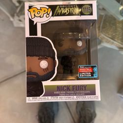Funko Pop Marvel Secret Invasion Nick Fury Convention Exclusive 