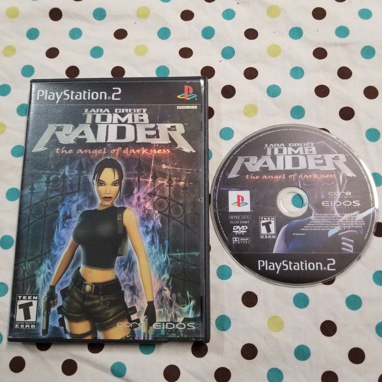 Tomb Raider The Angel of Darkness For Playstation 2 / PS2