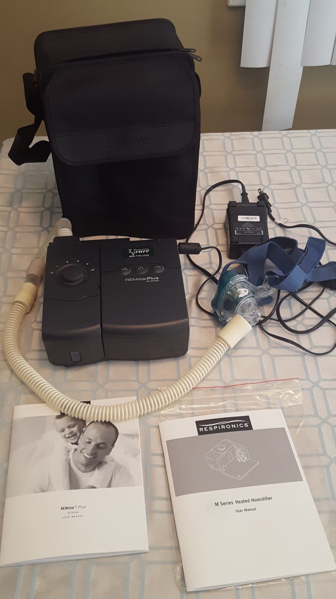 Respironics REMstar PLUS M Series Heated Domestic CPAP Humidifier Model 1051158