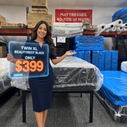 Twin XL Beautyrest Black Hybrid sale