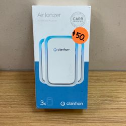 CLARIFION AIR IONIZER FILTERLESS PLUG-IN.