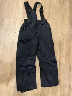 Black Snowsuit Pants