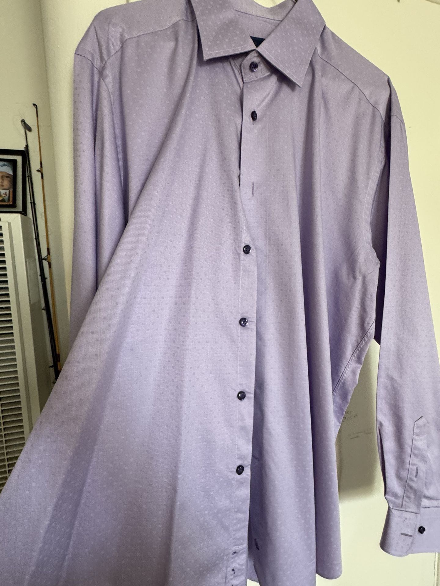 David Donahue Shirt Button Up 17 34/35