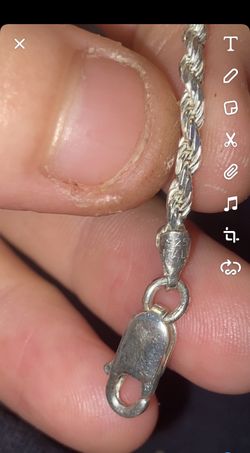 925 italy sterling silver cain